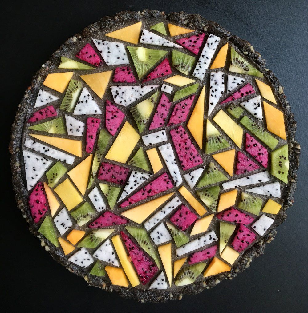 Wonderful Pies And Tarts Decorated With Geometric And Colorful Details By Lauren Ko 21
