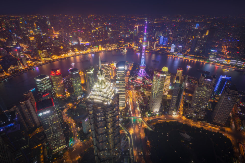 Amazing Cityscape Photograph Series Of Shanghai By Michael Shainblum 11