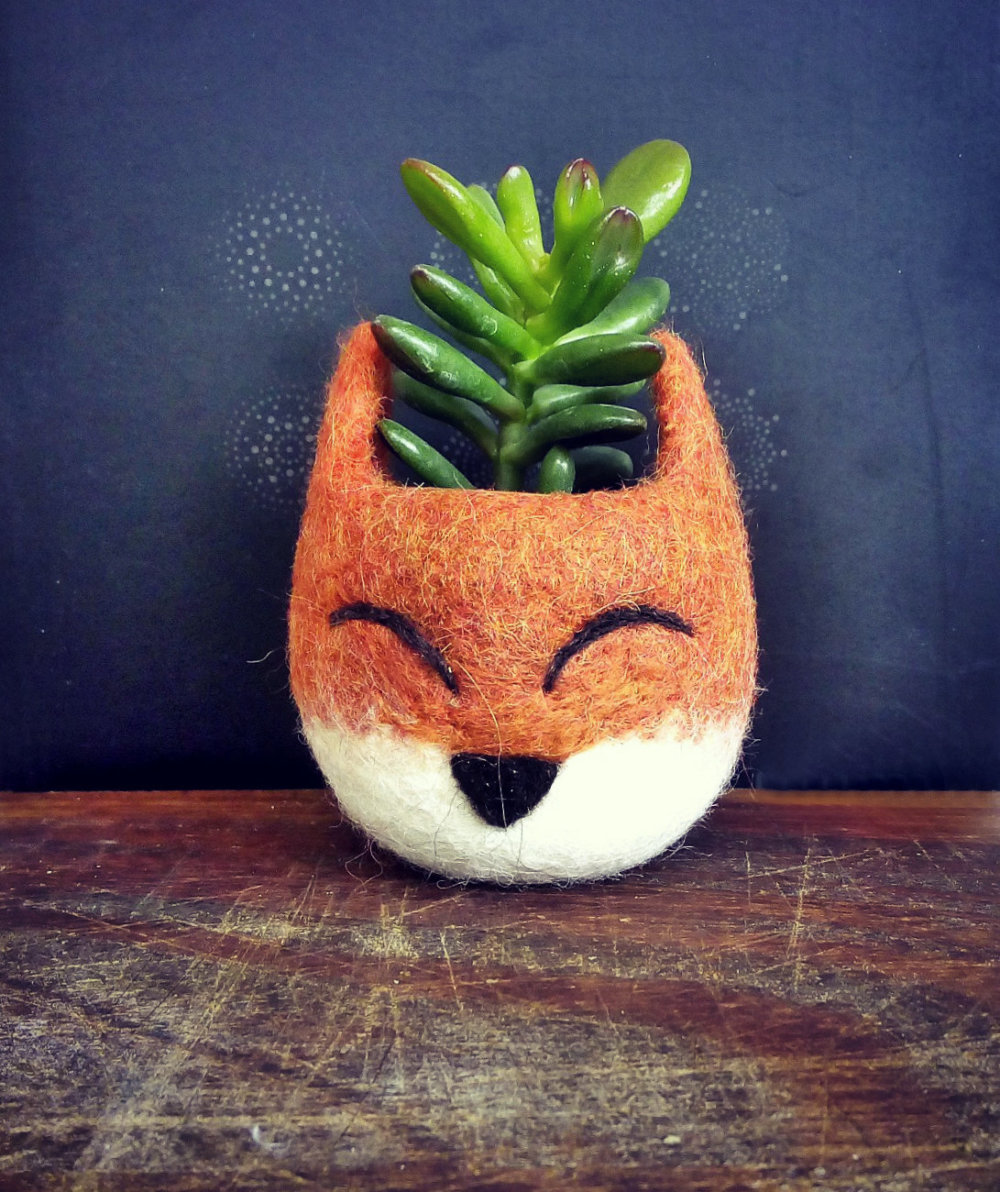 Cute Animal Themed Succulent Planters By Stella Melgrati 14