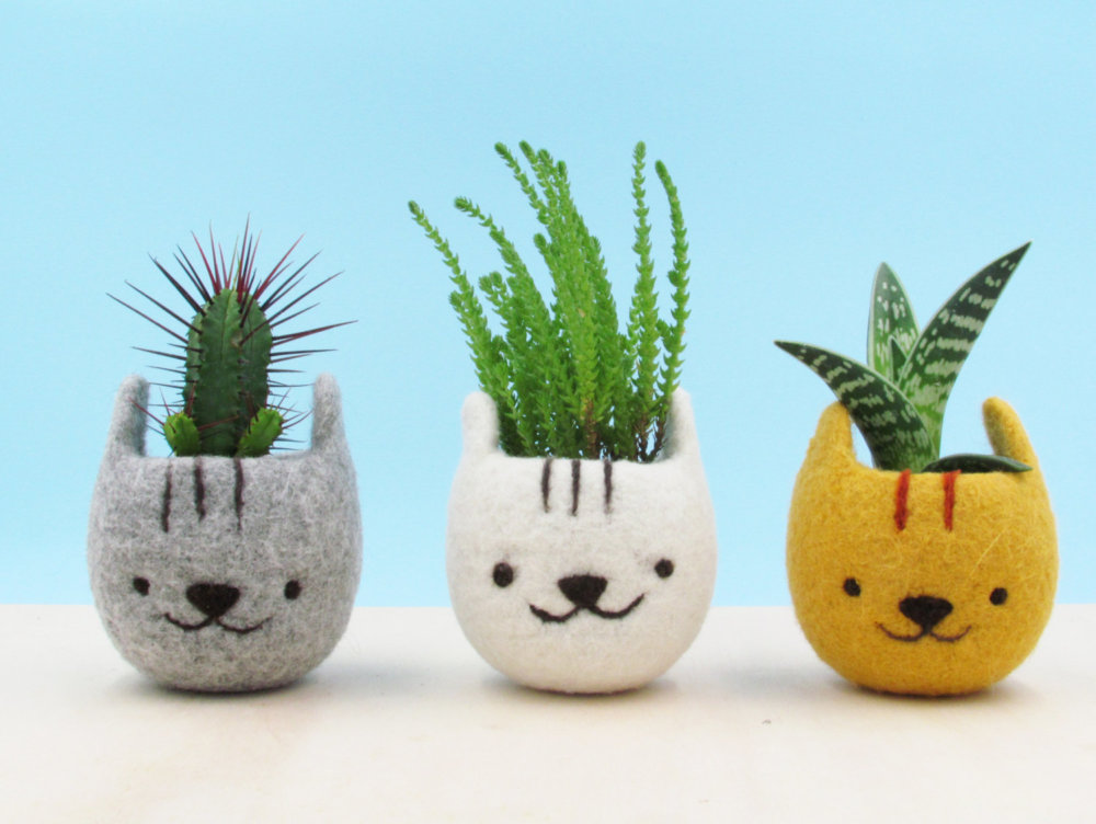 Cute Animal Themed Succulent Planters By Stella Melgrati 1