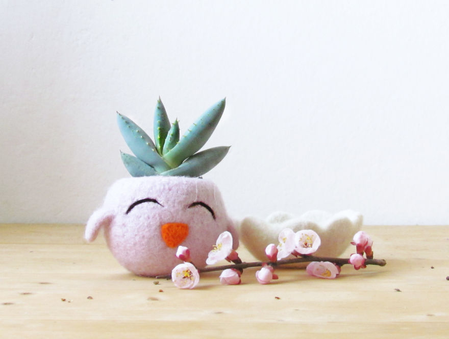 Cute Animal Themed Succulent Planters By Stella Melgrati 3