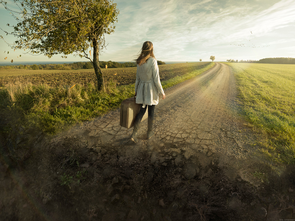 Dont Look Back - Sweet Daydream - The Striking And Clever Surrealist Photography Of Erik Johansson