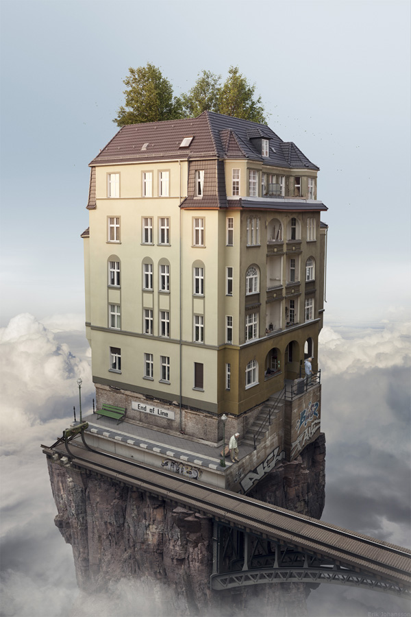 End Of Line - Sweet Daydream - The Striking And Clever Surrealist Photography Of Erik Johansson
