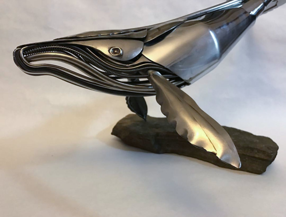 Incredible Silverware Animal Sculptures By Matt Wilson 10