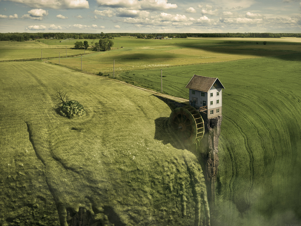 Landfall - Sweet Daydream - The Striking And Clever Surrealist Photography Of Erik Johansson