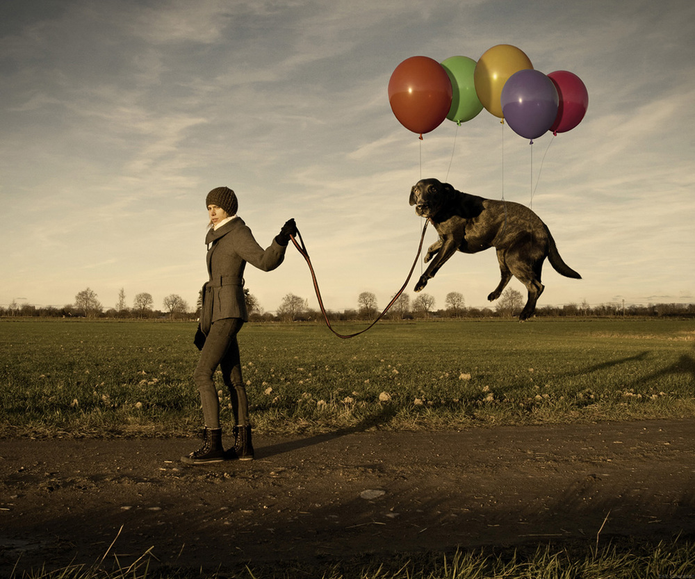 Lazy Dog - Sweet Daydream - The Striking And Clever Surrealist Photography Of Erik Johansson