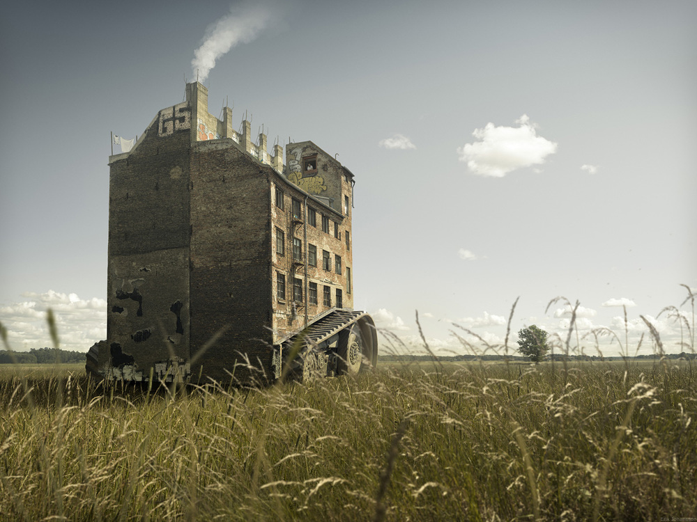 Leaving Home - Sweet Daydream - The Striking And Clever Surrealist Photography Of Erik Johansson
