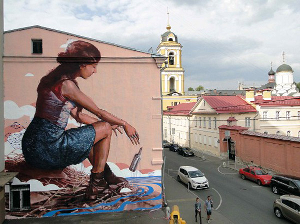 Magnificent Giant Photo Realistic Murals That Portray Political And Social Issues By Fintan Magee 16