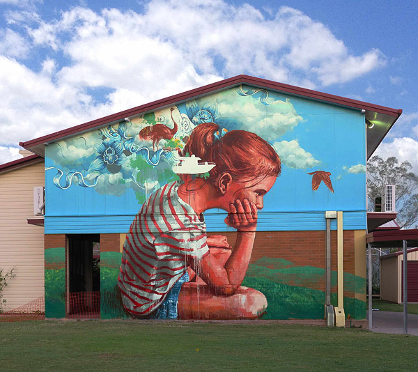 Magnificent Giant Photo Realistic Murals That Portray Political And Social Issues By Fintan Magee 17