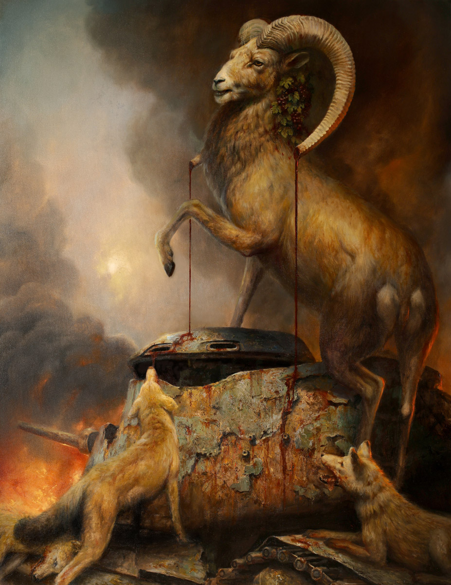 Majestic And Bizarre The Beautiful Surrealist Animal Paintings Of Martin Wittfooth 11