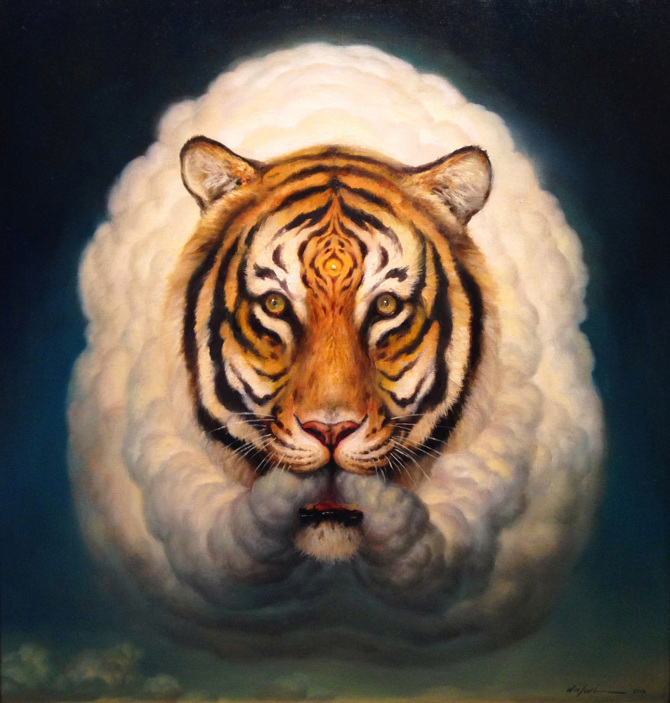 Majestic And Bizarre The Beautiful Surrealist Animal Paintings Of Martin Wittfooth 4