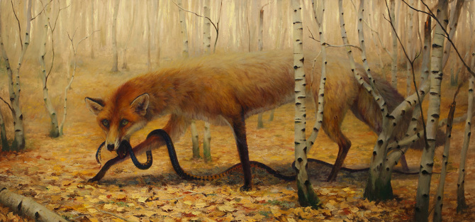 Majestic And Bizarre The Beautiful Surrealist Animal Paintings Of Martin Wittfooth 5
