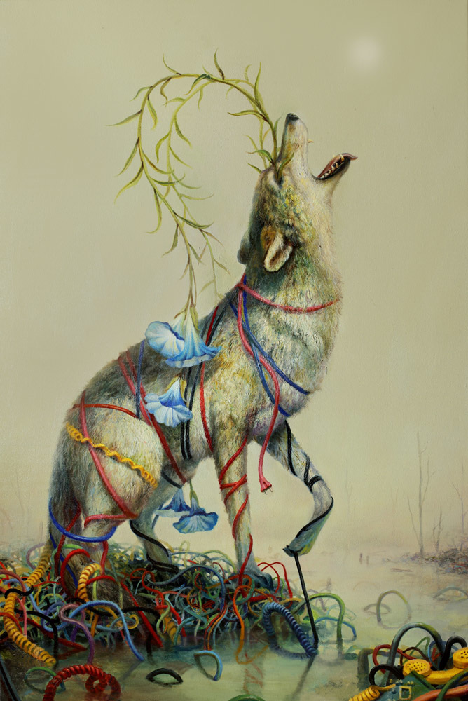 Majestic And Bizarre The Beautiful Surrealist Animal Paintings Of Martin Wittfooth 7