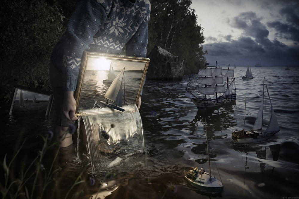 Set Them Free - Sweet Daydream - The Striking And Clever Surrealist Photography Of Erik Johansson