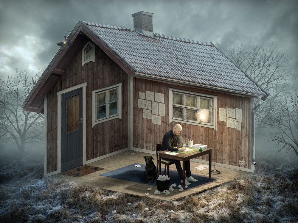 The Architect - Sweet Daydream - The Striking And Clever Surrealist Photography Of Erik Johansson