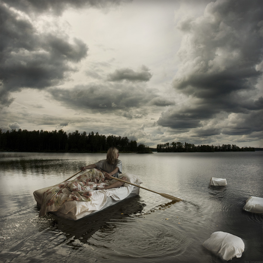 Wet Dreams On Open - Waters Sweet Daydream - The Striking And Clever Surrealist Photography Of Erik Johansson