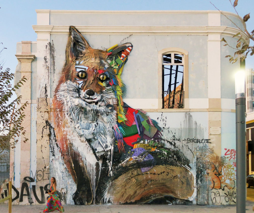 Big Trash Animals Giant Animal Assemblages Made From Garbage By Bordalo Ii (2)