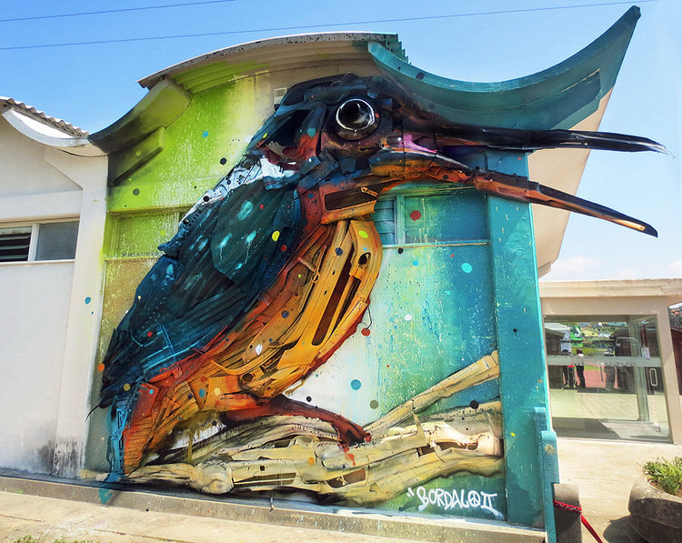Big Trash Animals Giant Animal Assemblages Made From Garbage By Bordalo Ii 35