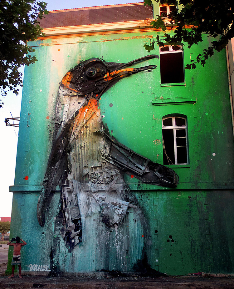 Big Trash Animals Giant Animal Assemblages Made From Garbage By Bordalo Ii 40