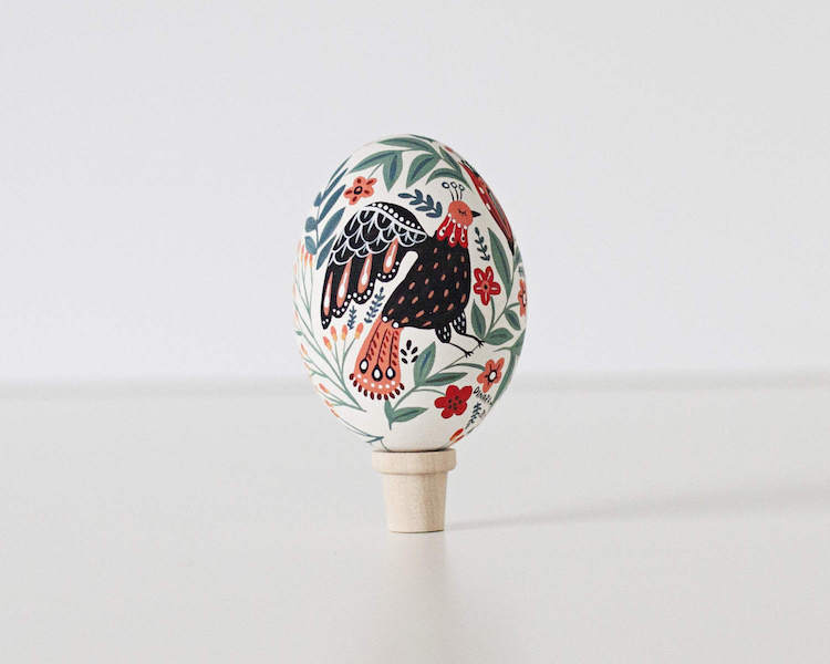 Enchanting Easter Eggs Beautifully Illustrated With Folk Art Motifs By Dinara Mirtalipova 1