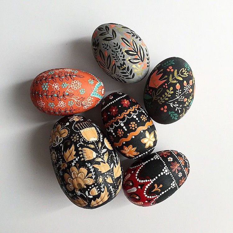 Enchanting Easter Eggs Beautifully Illustrated With Folk Art Motifs By Dinara Mirtalipova 10