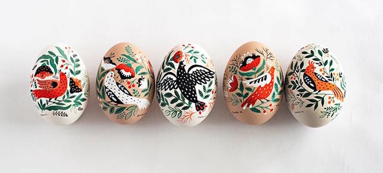 Enchanting Easter Eggs Beautifully Illustrated With Folk Art Motifs By Dinara Mirtalipova 9