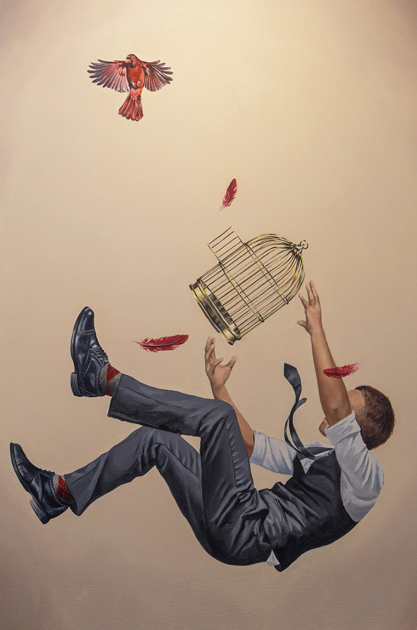 Euphoria And Chaos Thoughtful Surreal Paintings By Alex Hall 7