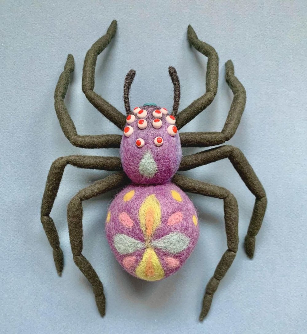 Otherworld Creatures Paper And Textile Sculptures By Cat Johnston 5