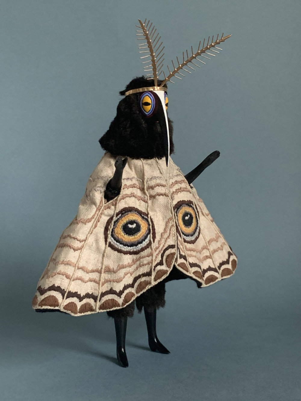 Otherworld Creatures Paper And Textile Sculptures By Cat Johnston 7