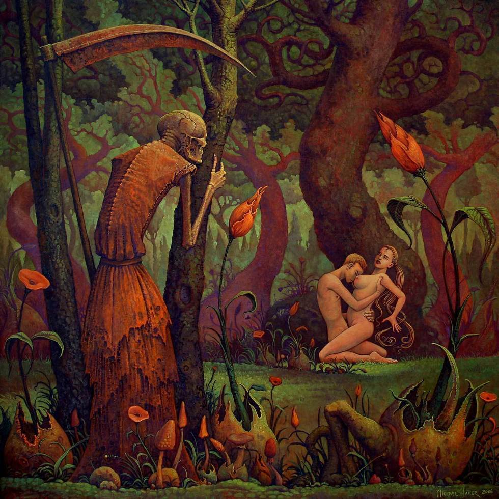 Paradisiacal Hells The Lush Strange And Surreal Worlds Of Michael Hutter 10