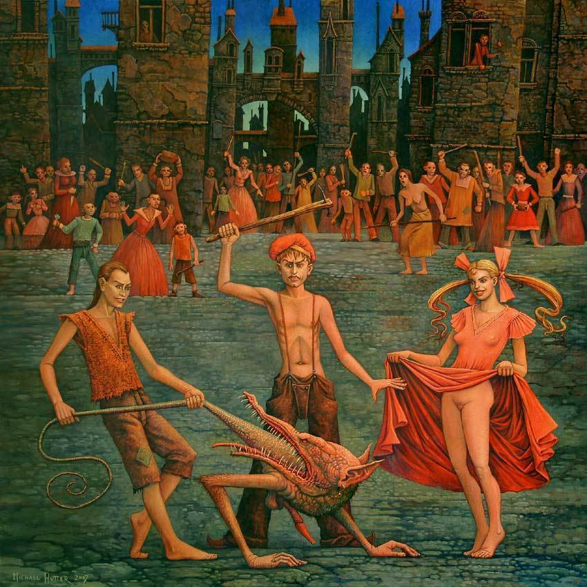 Paradisiacal Hells The Lush Strange And Surreal Worlds Of Michael Hutter 13