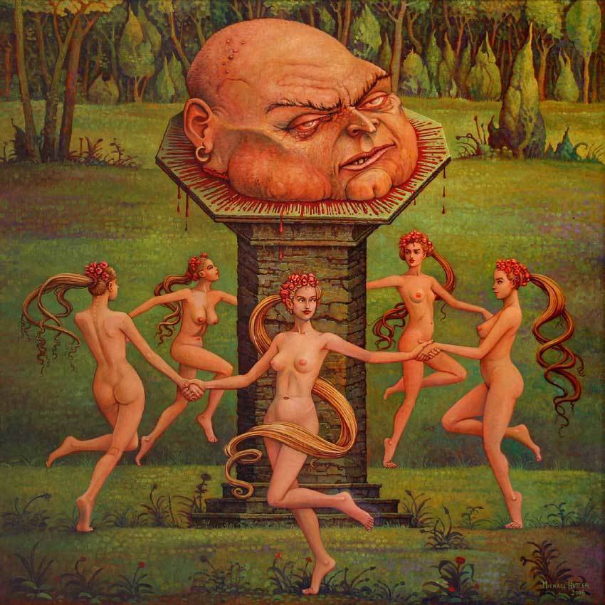 Paradisiacal Hells The Lush Strange And Surreal Worlds Of Michael Hutter 14