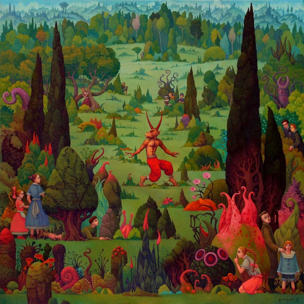 Paradisiacal Hells The Lush Strange And Surreal Worlds Of Michael Hutter 3