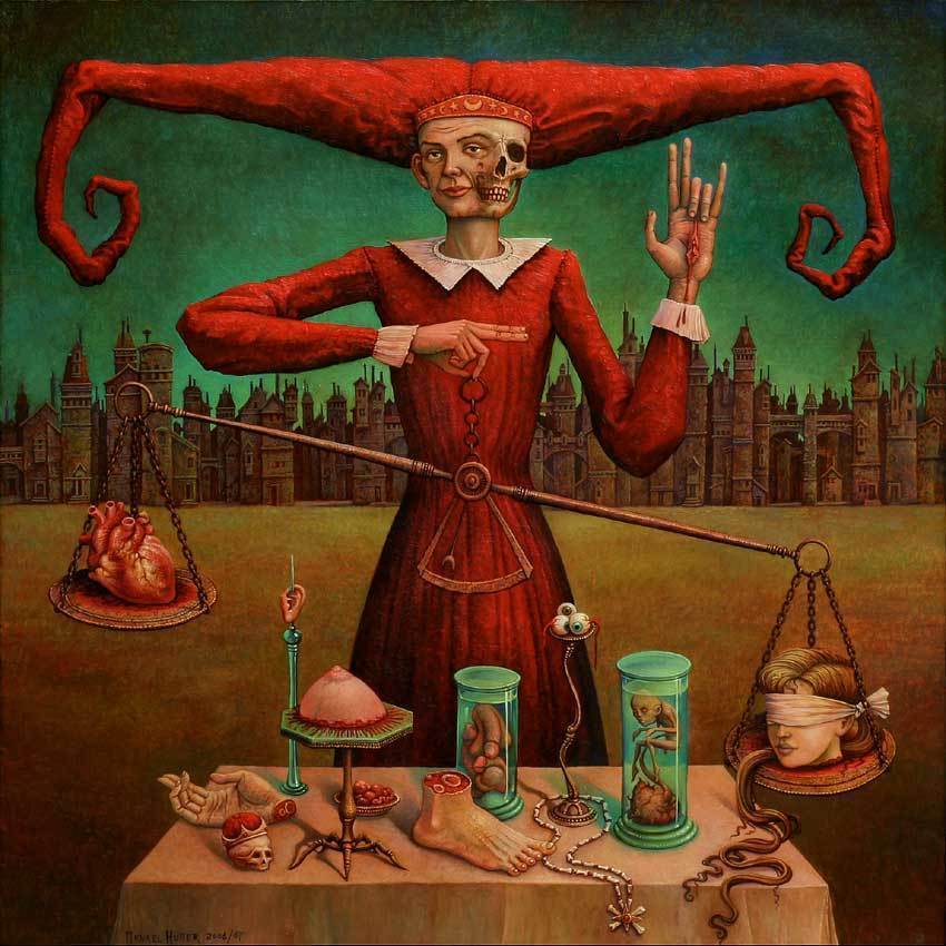 Paradisiacal Hells The Lush Strange And Surreal Worlds Of Michael Hutter 4