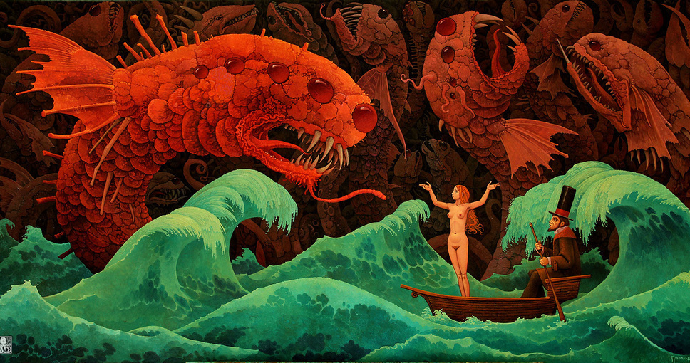 Paradisiacal Hells The Lush Strange And Surreal Worlds Of Michael Hutter 5