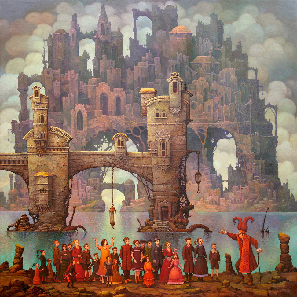 Paradisiacal Hells The Lush Strange And Surreal Worlds Of Michael Hutter 6