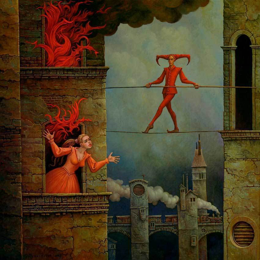 Paradisiacal Hells The Lush Strange And Surreal Worlds Of Michael Hutter 9