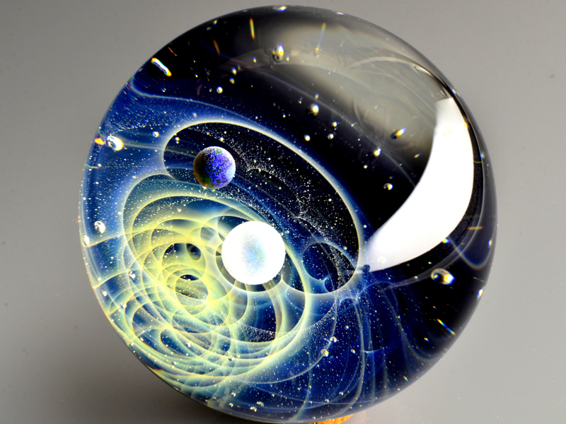 Pocket Universes The Incredible Galaxies Encased In Glass Spheres By Satoshi Tomizu 13