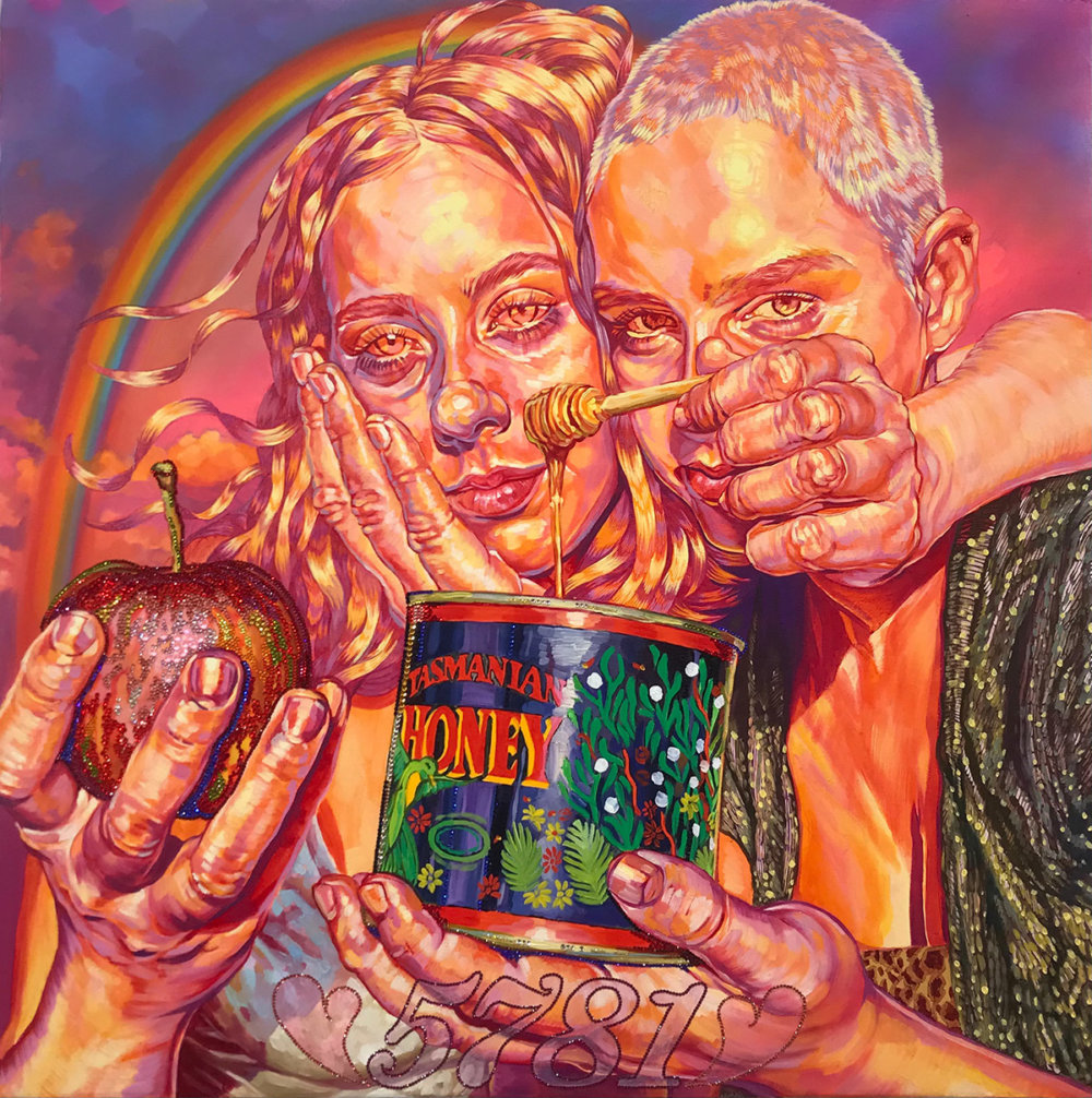 Pop Judaism The Vibrant Colorful Oil Paintings Inspired By Jewish Traditions Of Hannah Lupton Reinhard 5