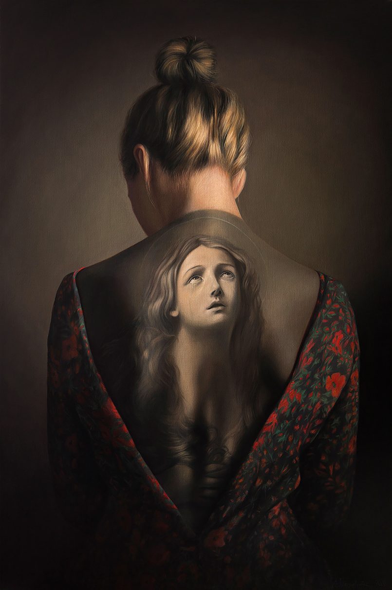 Skin As Canvas Marvelous Hyper Realist Paintings By Agnieszka Nienartowicz 1