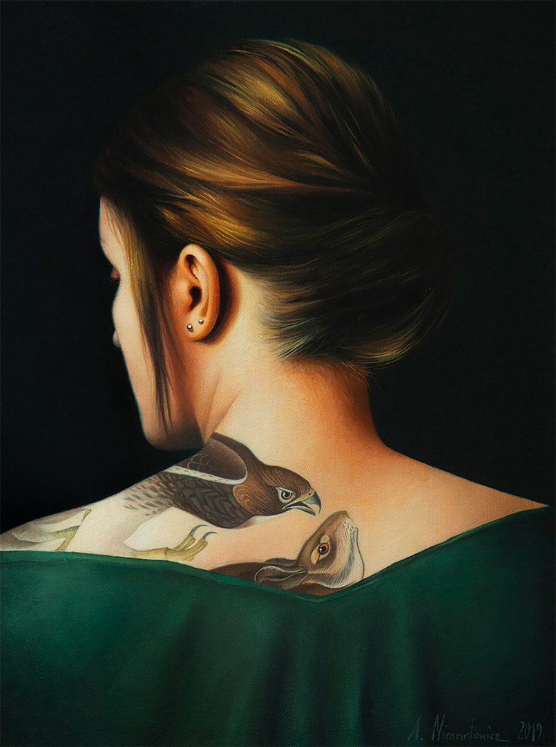 Skin As Canvas Marvelous Hyper Realist Paintings By Agnieszka Nienartowicz 6