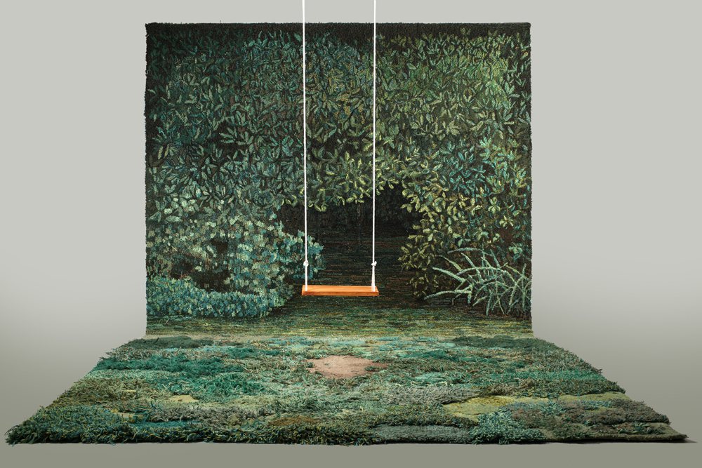 Stunning Rug Artworks That Mimic Pastures And Mossy Textures By Alexandra Kehayoglou 3