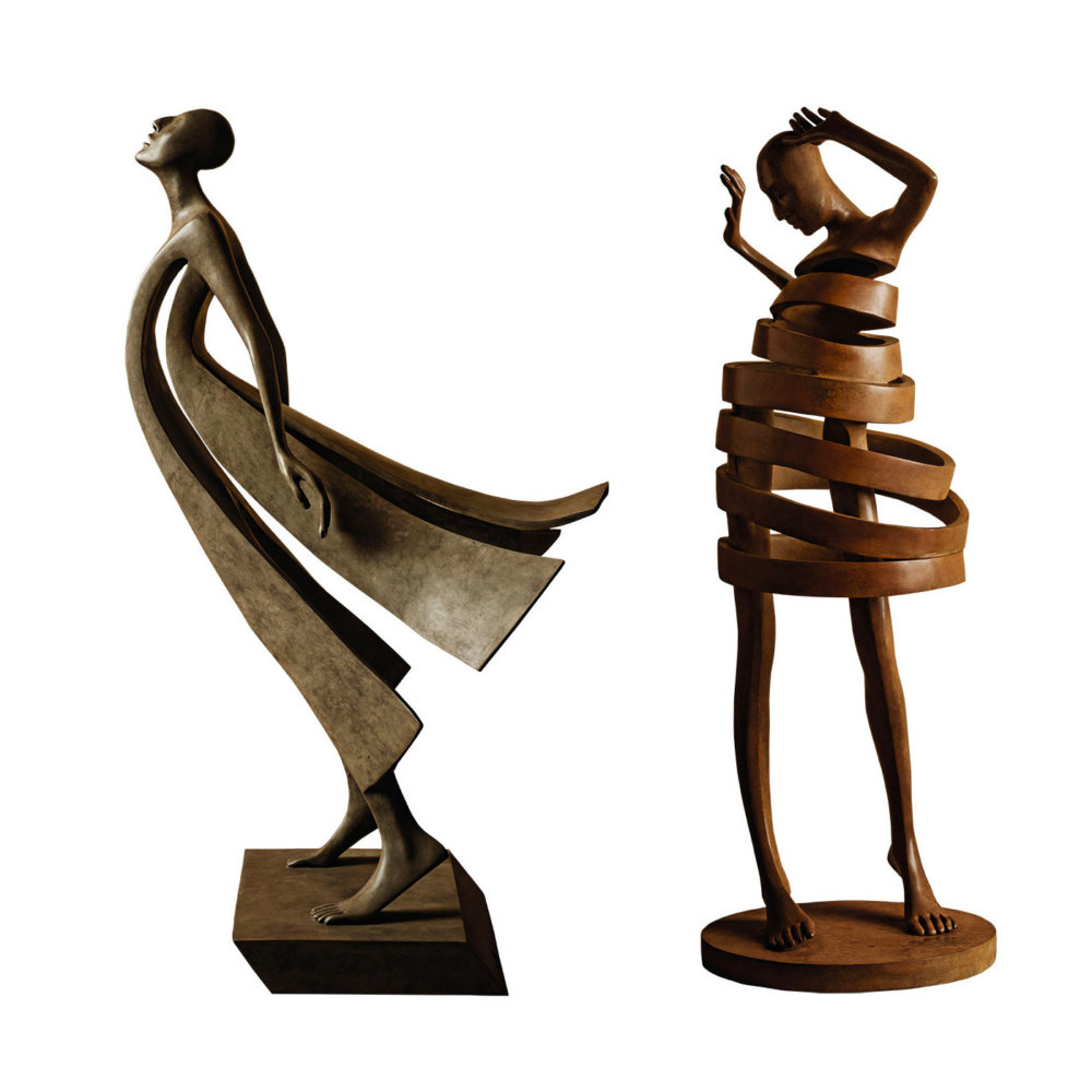 Surreal Figurative Bronze Sculptures By Isabel Miramontes 9