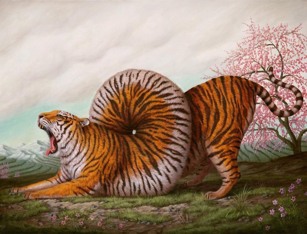 The Absurdly Distorted And Twisted Animal Paintings Of Bruno Pontiroli 5