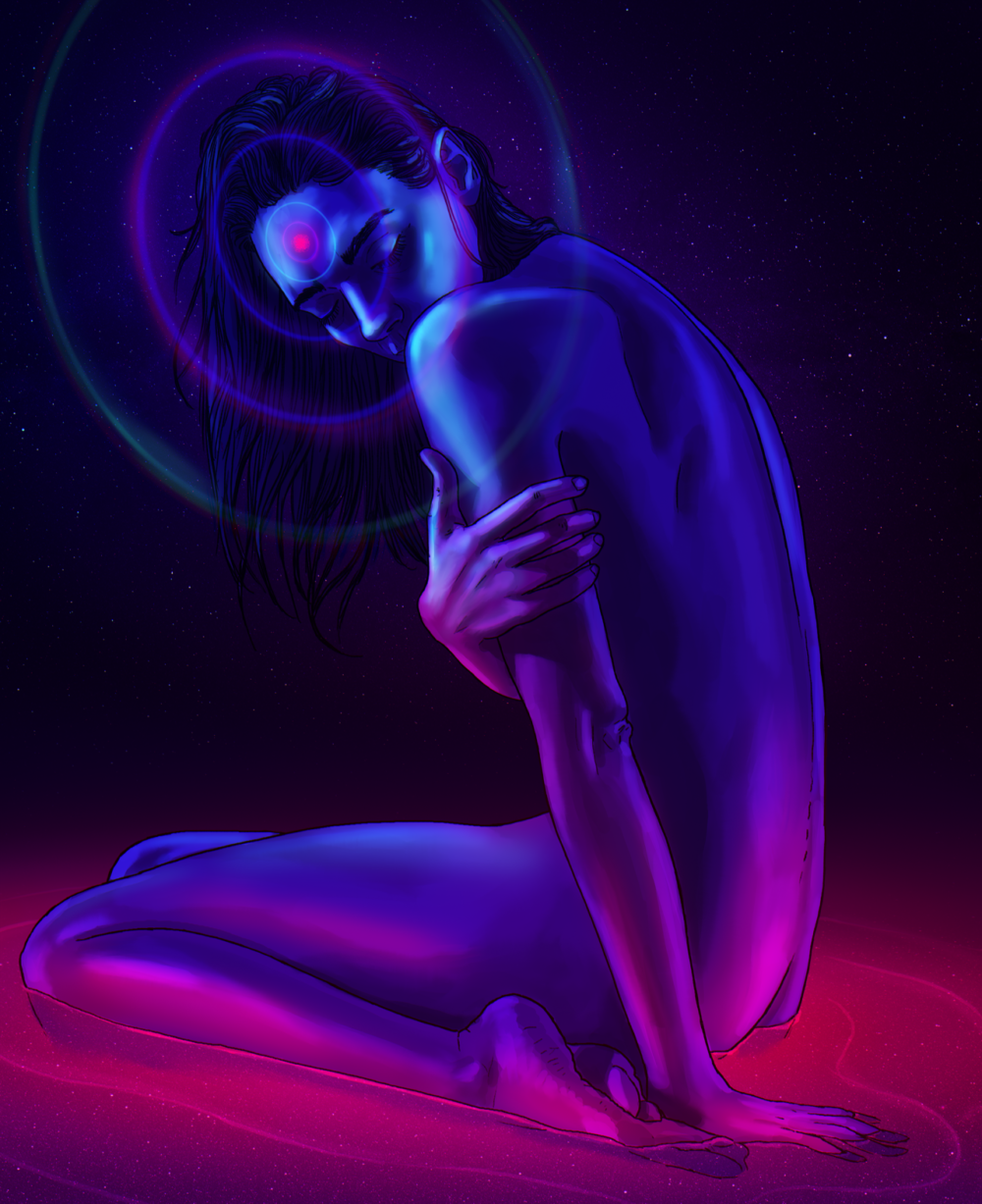 The Psychedelic Dark And Erotic Digital Art Of Phazed 1