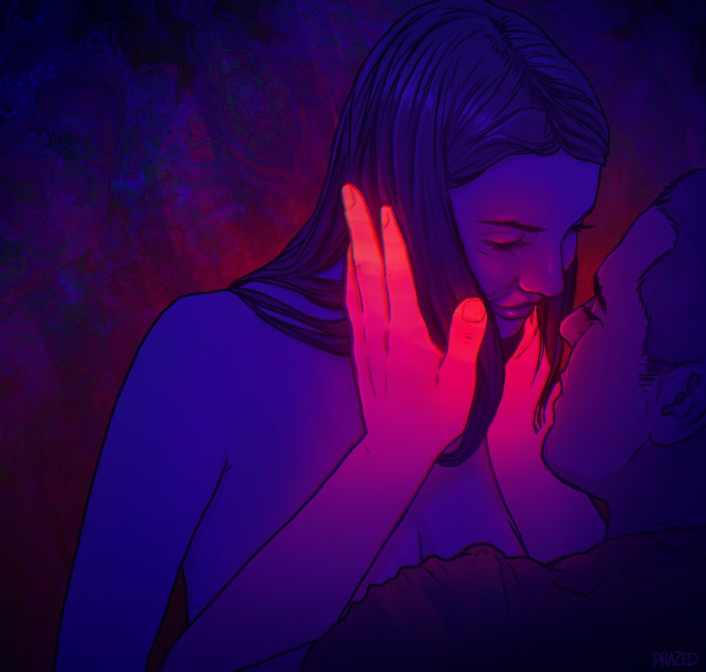 The Psychedelic Dark And Erotic Digital Art Of Phazed 7