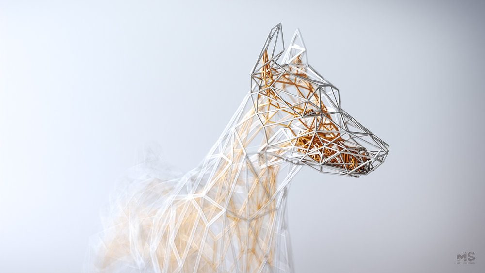 The Wires Beautiful Digital Sculptures By Matt Szulik 1