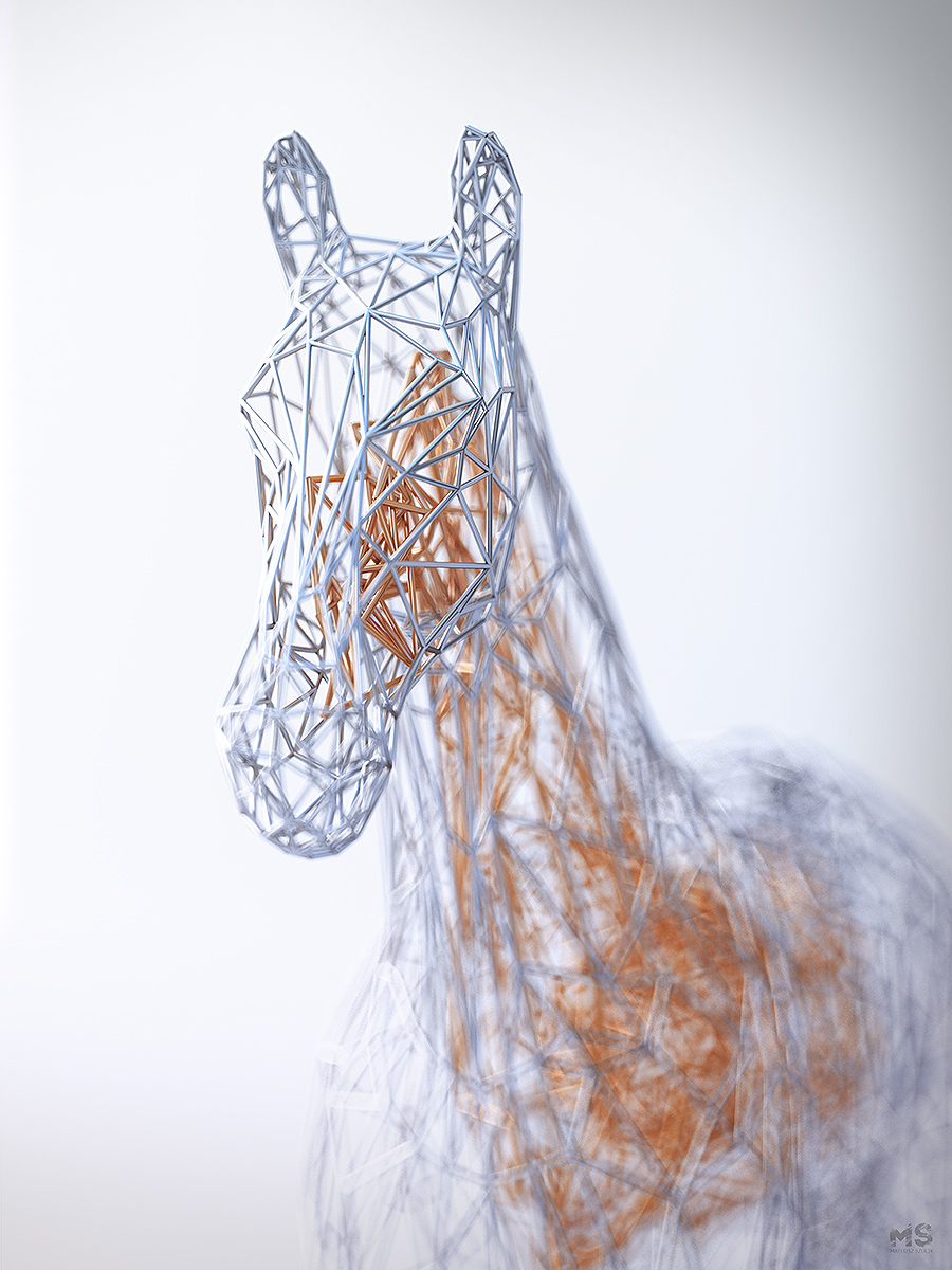 The Wires Beautiful Digital Sculptures By Matt Szulik 12