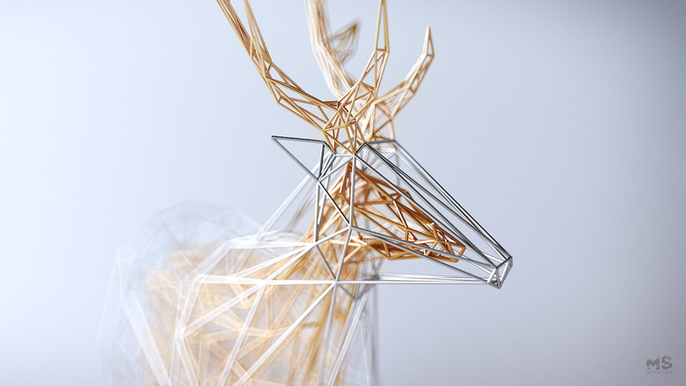 The Wires Beautiful Digital Sculptures By Matt Szulik 7
