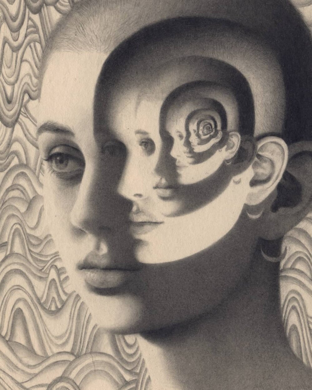 Deepest Feelings Mesmerizing Surrealist Oil And Graphite Portraits By Miles Johnston 12